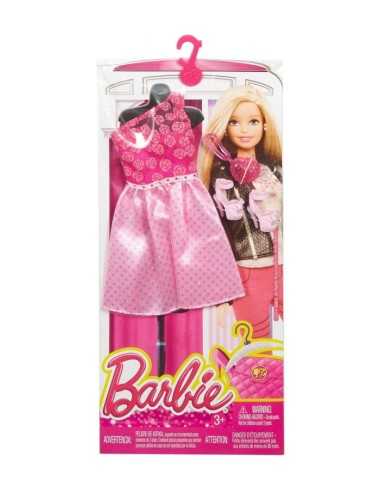 look glamour abito corto rosa barbie MATCFX92/CLR32 Mattel | Futurartshop.com