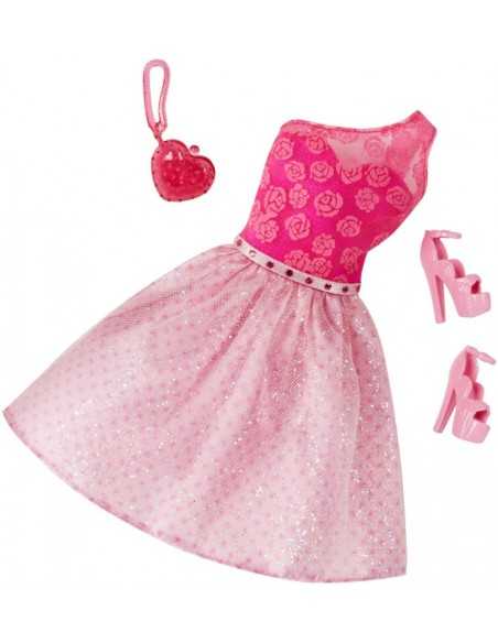 look glamour abito corto rosa barbie MATCFX92/CLR32 Mattel | Futurartshop.com