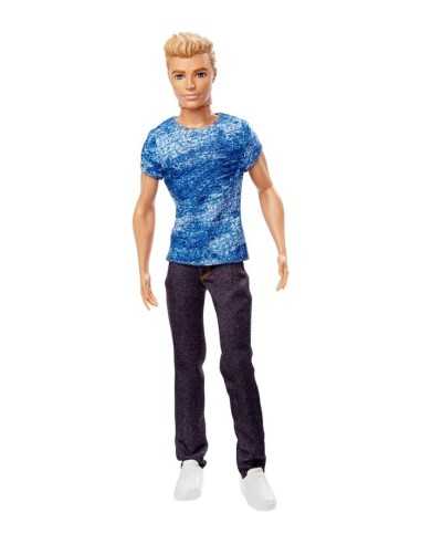 ken fashionistas con jeans e maglietta blu MATDGY66/DGY67 Mattel | Futurartshop.com
