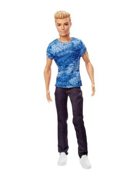 ken fashionistas con jeans e maglietta blu MATDGY66/DGY67 Mattel | Futurartshop.com