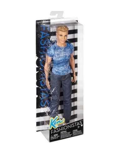 Ken fashionistas with jeans and blue t-shirt MATDGY66/DGY67 Mattel | Futurartshop.com