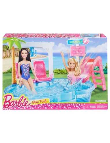 piscina di Barbie con accessori glam  MATDGW22-0 Mattel | Futurartshop.com