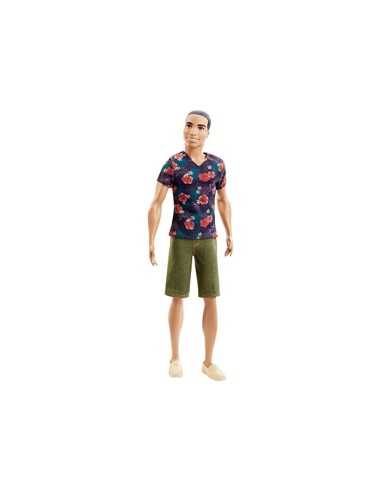 Ken fashionistas with bermuda and floral shirt MATDGY66/DGY68 Mattel | Futurartshop.com