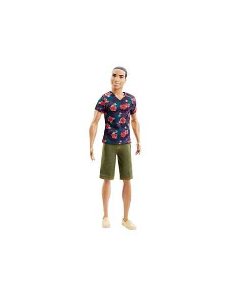 ken fashionistas con bermuda e maglietta floreale MATDGY66/DGY68 Mattel | Futurartshop.com