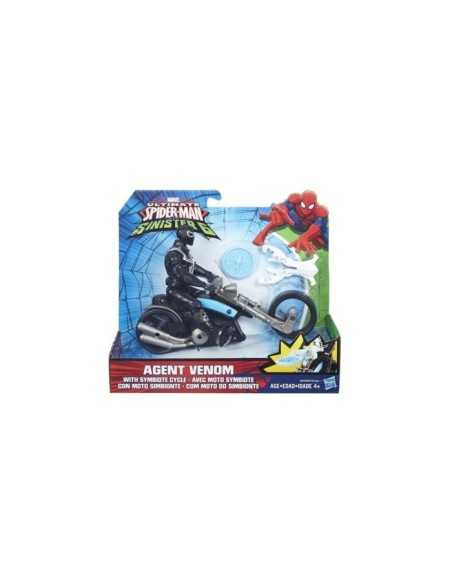 personaggio agent venom con moto simbionte HASB5760EU40/B6393 Hasbro | Futurartshop.com