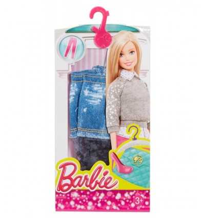 Barbie moda fashion jeans skirt with black stockings CFX73/DHK09 Mattel- Futurartshop.com