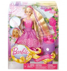barbie chioma da favola con treccine DKB62 Mattel-Futurartshop.com