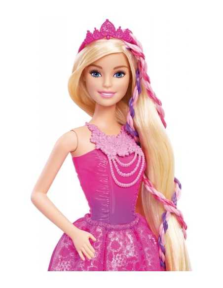 barbie chioma da favola con treccine MATDKB62 Mattel | Futurartshop.com