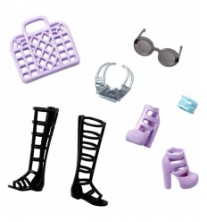 Barbie moda fashion boots and shoes CFX30/DHC53 Mattel- Futurartshop.com