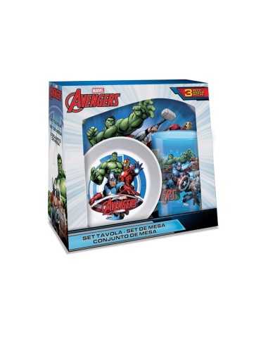 3-piece feeding set avengers DEG39289 1263  | Futurartshop.com