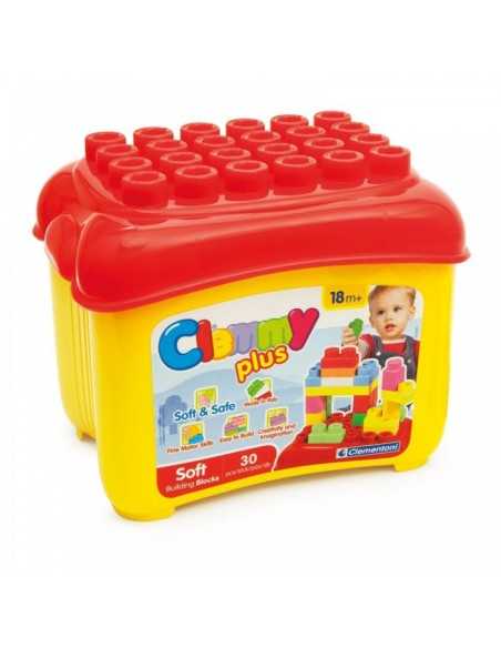 clemmy plus costruzioni secchiello 30 pezzi 2208702797510 Clementoni | Futurartshop.com