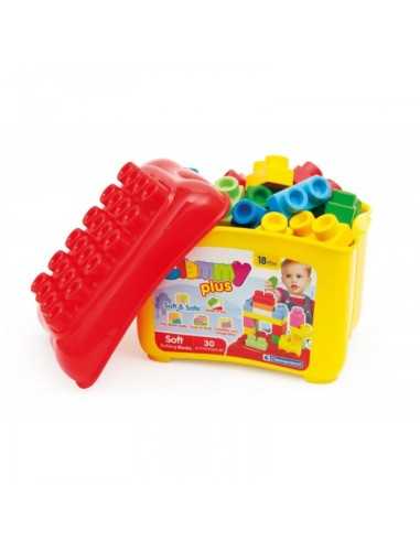 clemmy plus 30-piece construction bucket 2208702797510 Clementoni | Futurartshop.com