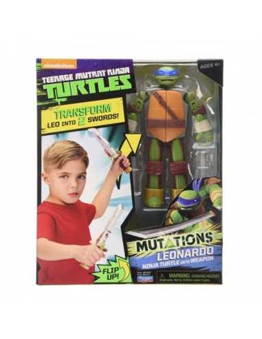 Turtles mutations personaggio deluxe leonardo in katana GIOTUM01101/91471 Giochi Preziosi | Futurartshop.com