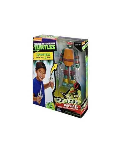 turtles Raphael deluxe character mutations in twin sai GIOTUM01101/91474 Giochi Preziosi | Futurartshop.com