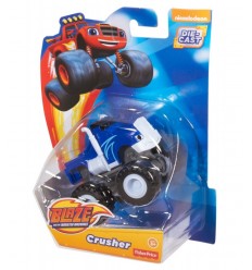 Blaze bleu véhicule Crusher CGF20/CGF22 Mattel- Futurartshop.com