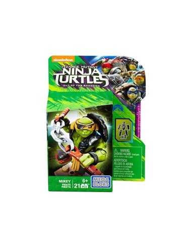 turtles movie mini personaggio mega bloks mikey pirata MATDPW12/DPW17 Mattel | Futurartshop.com