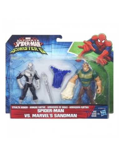 spiderman 2 characters set against marvel's sandman HASB5761EU60/B6139 Hasbro | Futurartshop.com