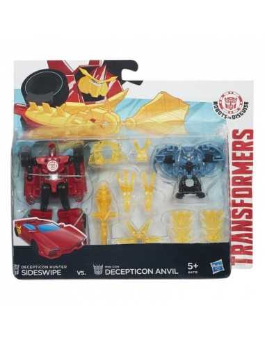 battle characters sideswipe vs Decepticons anvil HASB4713EU00/B4715 Hasbro | Futurartshop.com