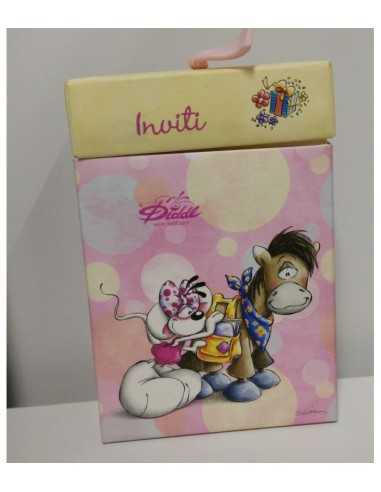 10 cards and 10 envelopes invitations diddl 57413 Crems | Futurartshop.com
