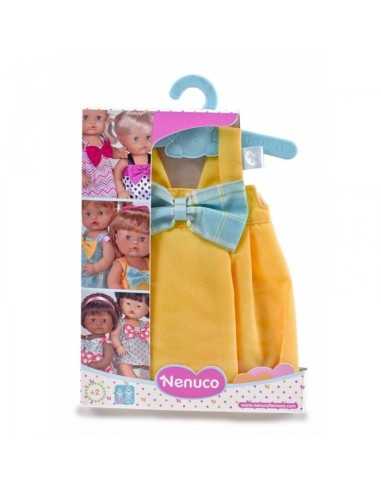 nenuco yellow robe with blue bow FAM700012824/21330 Famosa | Futurartshop.com