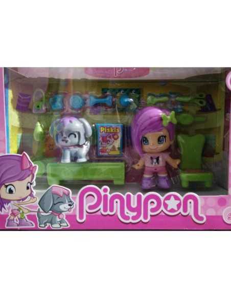 personaggio pinypon con cucciolo salone di bellezza 2 colori FAM700012737 Famosa | Futurartshop.com