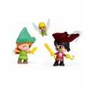Peter Pan und Captain Hook und Tinker Bell Pinypon Zeichen 700012738 Famosa- Futurartshop.com