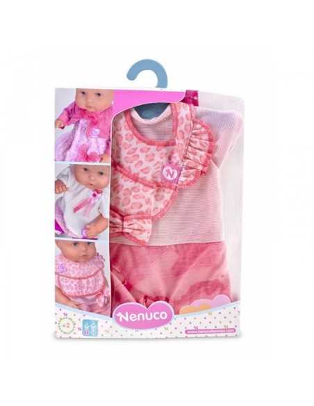 nenuco tutina rosa con bavaglino per bambola 35 centimetri FAM700012823/21322 Famosa | Futurartshop.com