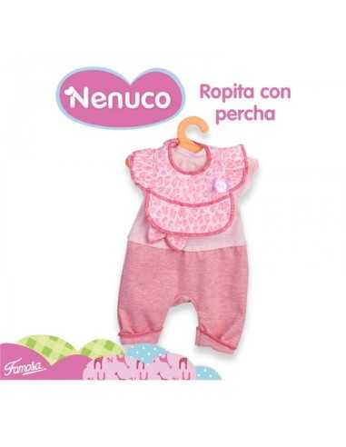nenuco doll 35 cm pink onesie with bib FAM700012823/21322 Famosa | Futurartshop.com