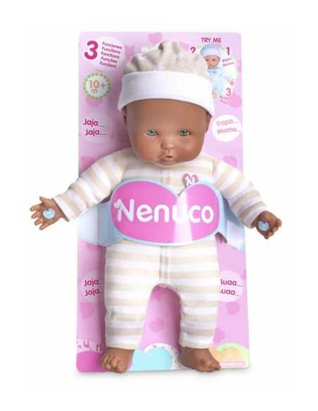 nenuco soft doll 3 functions with Brown suit FAM700012662/20968 Famosa | Futurartshop.com