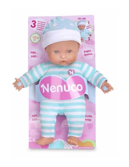 nenuco soft bambola 3 funzioni con tuta azzurra FAM700012662/20960 Famosa | Futurartshop.com