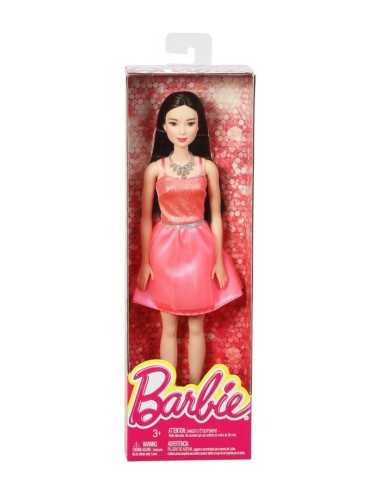 barbie glitz castana con abito rosa MATT7580/DGX83 Mattel | Futurartshop.com