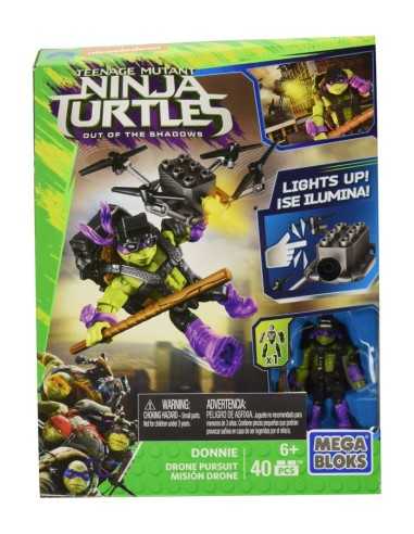 costruzioni mega bloks caccia col drone con donnie turtles MATDPF74/DPF75 Mattel | Futurartshop.com