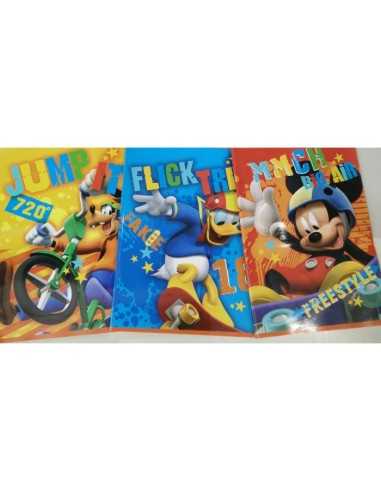Quadernone topolino e amici rigo 5 millimetri 2295931774252 Dedit | Futurartshop.com