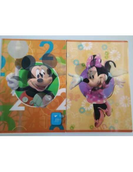 Lenticular quadernone Mickey and minnie rigo 5 mm 78657 Dedit | Futurartshop.com