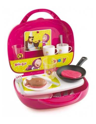 masha mini cucina in valigetta SIM7600310601 Simba Toys | Futurartshop.com