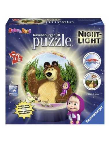 Masha and the bear's Earth Puzzleball night lamp RAV12179 Ravensburger | Futurartshop.com