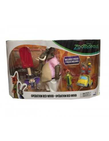 zootropolis operazione red wood 5 personaggi e accessori ROCL70904 Tomy | Futurartshop.com