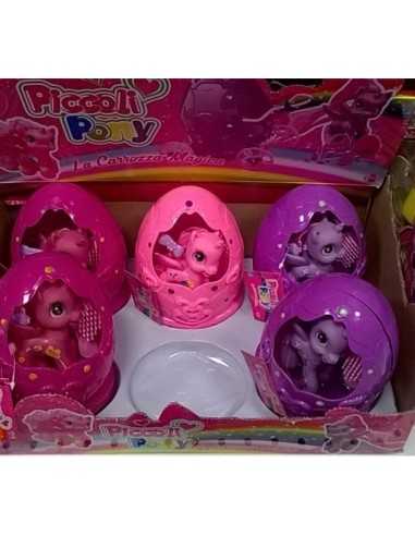 Piccoli pony con carrozza 3 colori GIAGV-4285  | Futurartshop.com