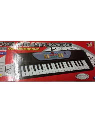 pianola nera con microfono GIAGV-4251  | Futurartshop.com