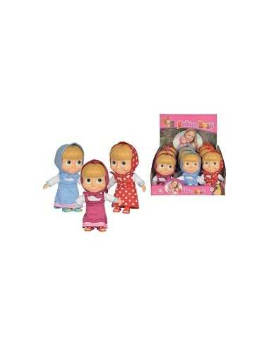 23 cm soft body doll 3 models Masha SIM109306468 Simba Toys | Futurartshop.com