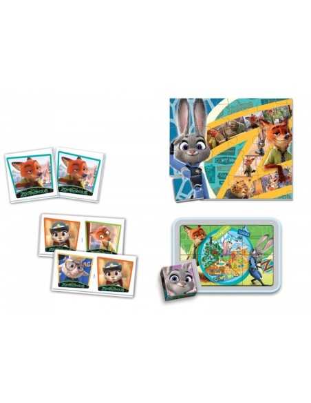 edukit 4 in 1 zootropolis CLE13391 Clementoni | Futurartshop.com