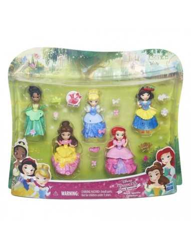 5 mini dolls disney princess glitter HASB5347EU40 Hasbro | Futurartshop.com