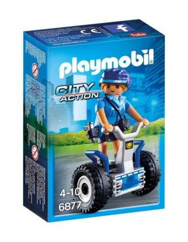 Playmobil policewoman with segway PLA6877 Playmobil | Futurartshop.com