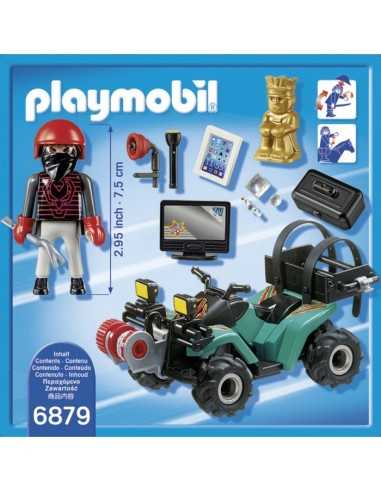 Playmobil quad of the Bandit PLA6879 Playmobil | Futurartshop.com