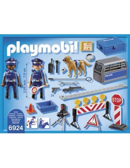 Playmobil police checkpoint PLA6924 Playmobil | Futurartshop.com