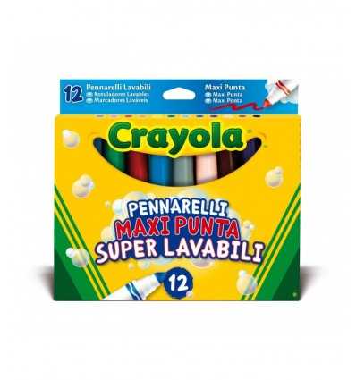12 maxi markers washable crayola tip 8330 Crayola- Futurartshop.com