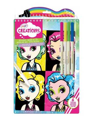 creations set storia dell'arte CRA26210 Crayola | Futurartshop.com