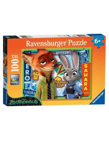 puzzle 100 pieces zootropolis invincible team RAV10599 Ravensburger | Futurartshop.com