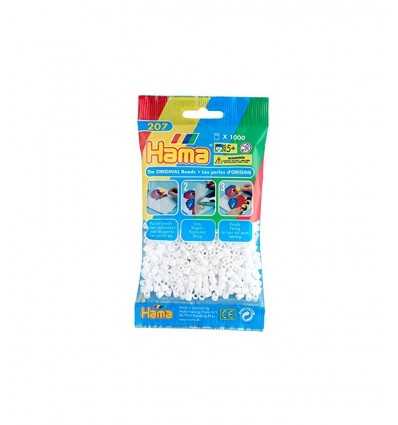 Hama bag 1000 white beads 207-01.AMA Hama- Futurartshop.com