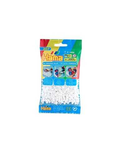 hama bustina 1000 perline colore bianco BOR207-01.AMA Hama | Futurartshop.com